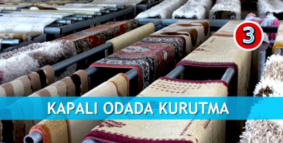Çekmeköy halı yıkama kapalı odada kurutma